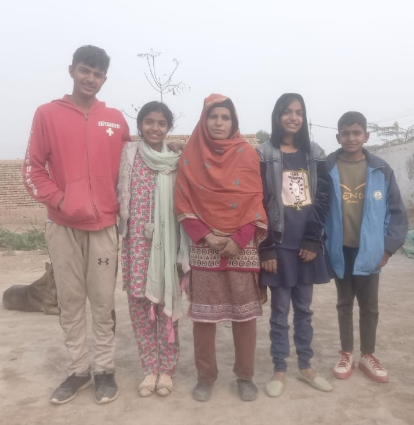 The Gill family in rural Punjab