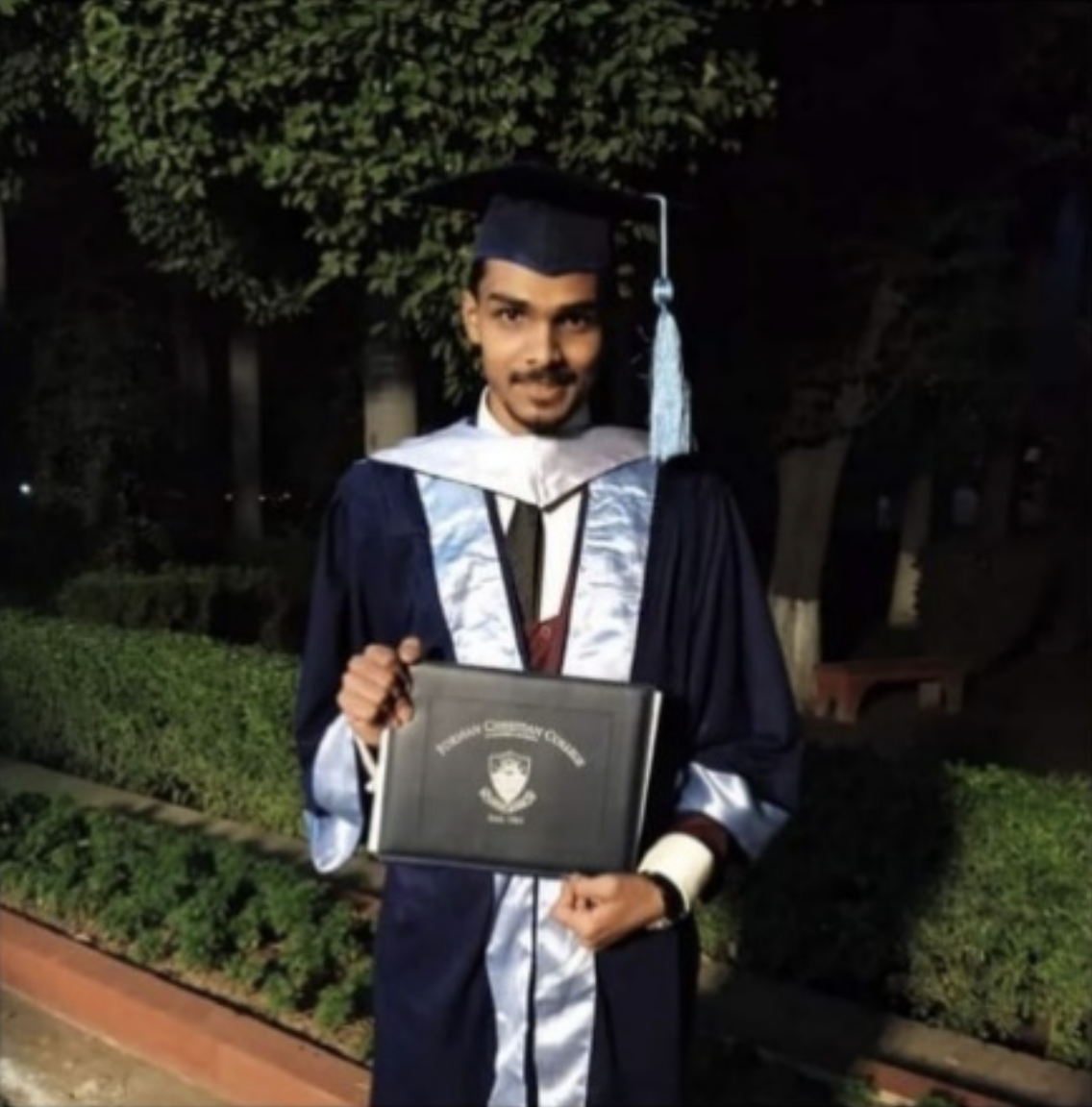 Haroon Shah with family